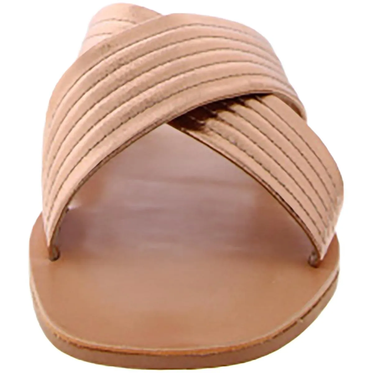 Lyra Womens Supercomff Faux Leather Slide Sandals