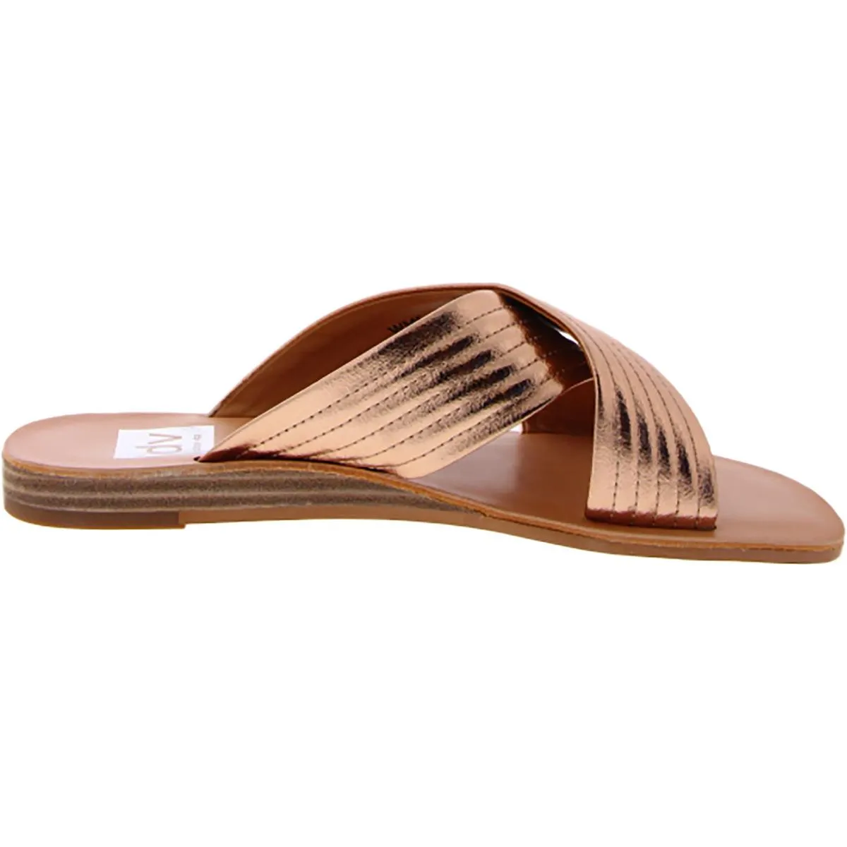 Lyra Womens Supercomff Faux Leather Slide Sandals
