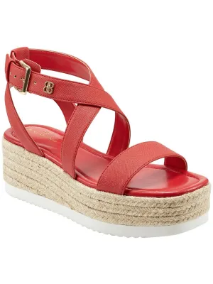 MAJOR3 Womens Open Toe Ankle Strap Wedge Sandals