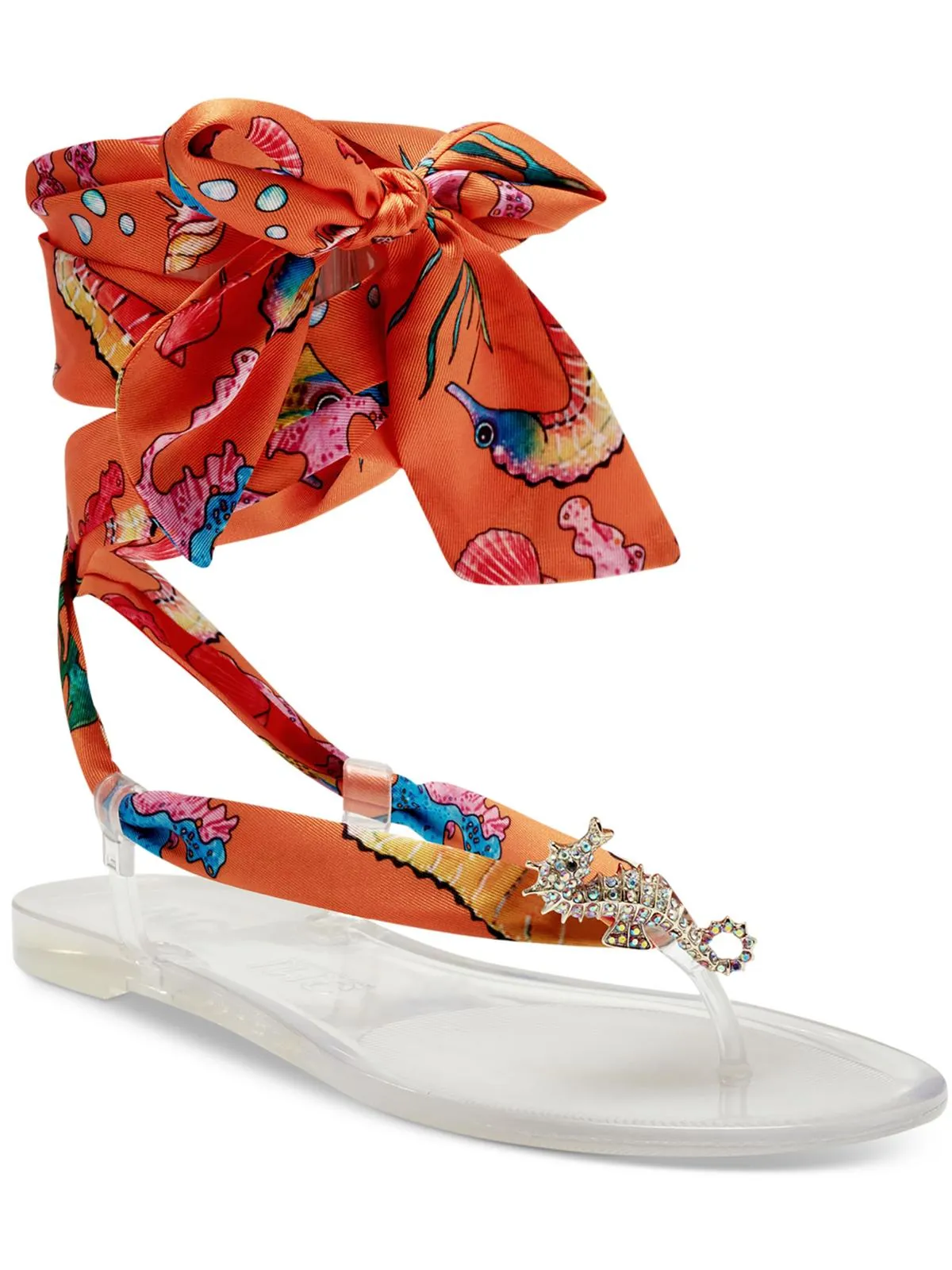 Malanaf Womens Slip On Thong toe Flat Sandals