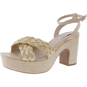 Manage Womens Buckle Platform Sandals