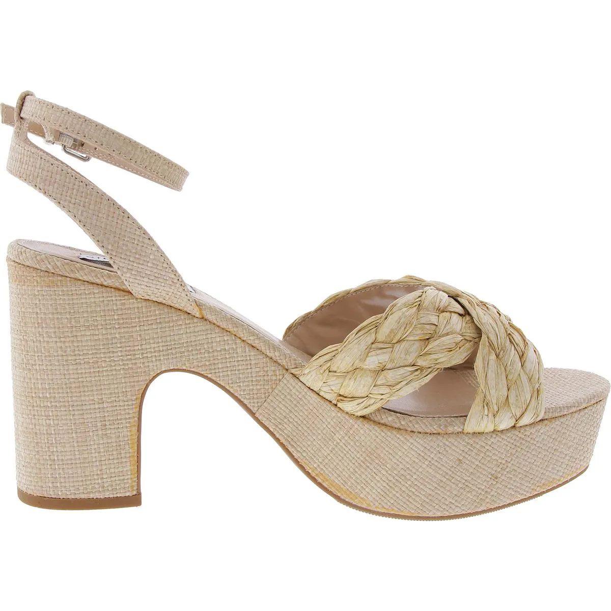 Manage Womens Buckle Platform Sandals