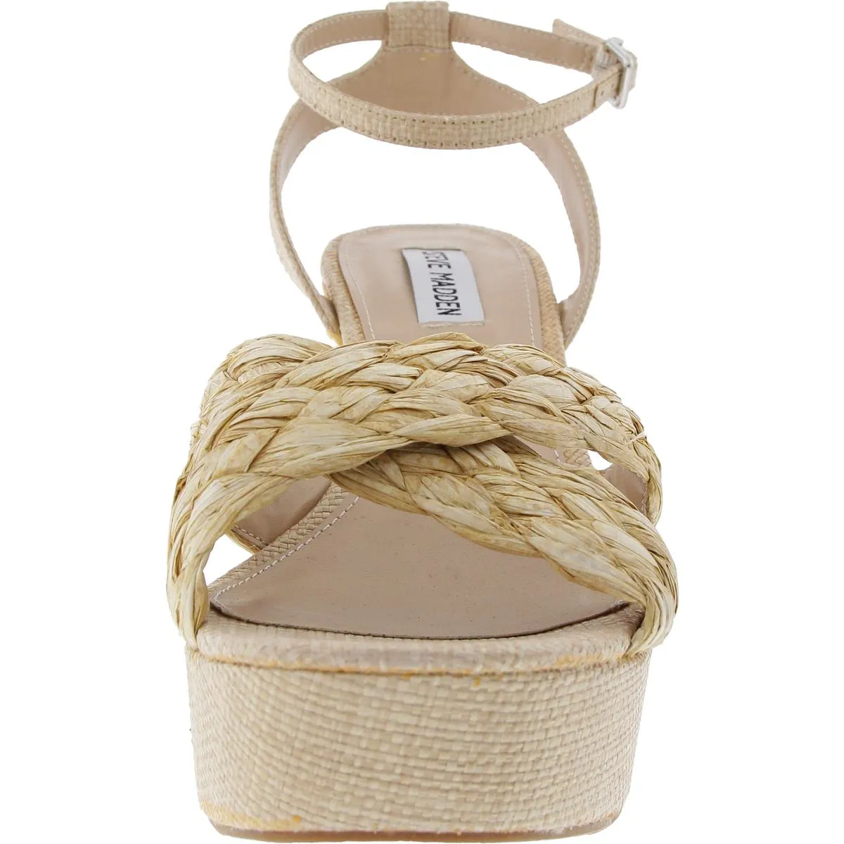 Manage Womens Buckle Platform Sandals