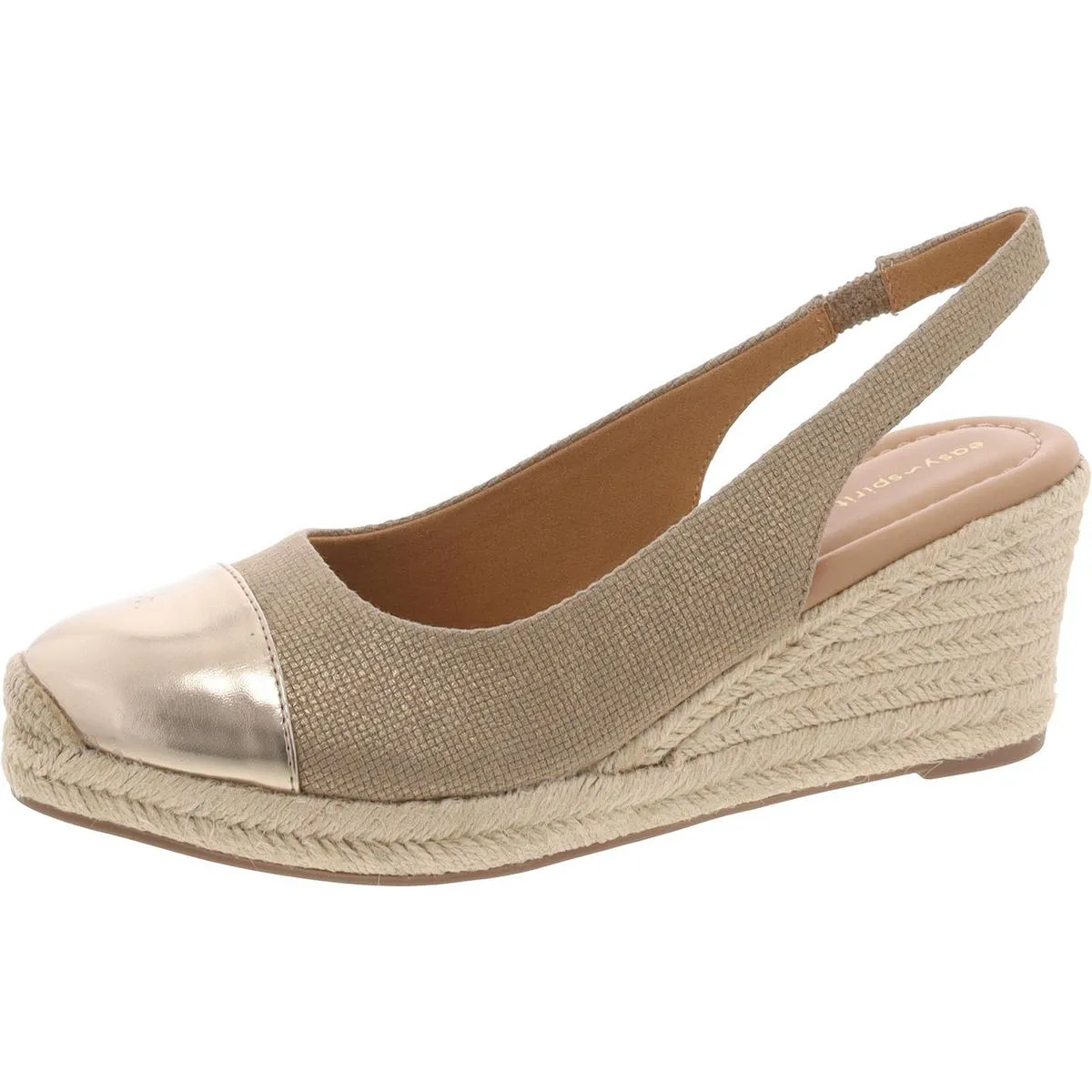Margie Womens Espadrilles Closed Toe Slingback Sandals