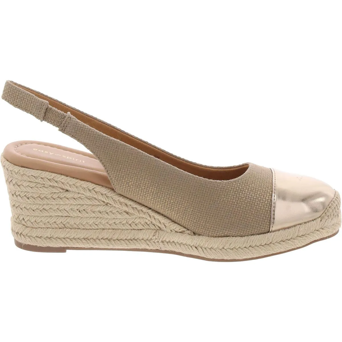 Margie Womens Espadrilles Closed Toe Slingback Sandals