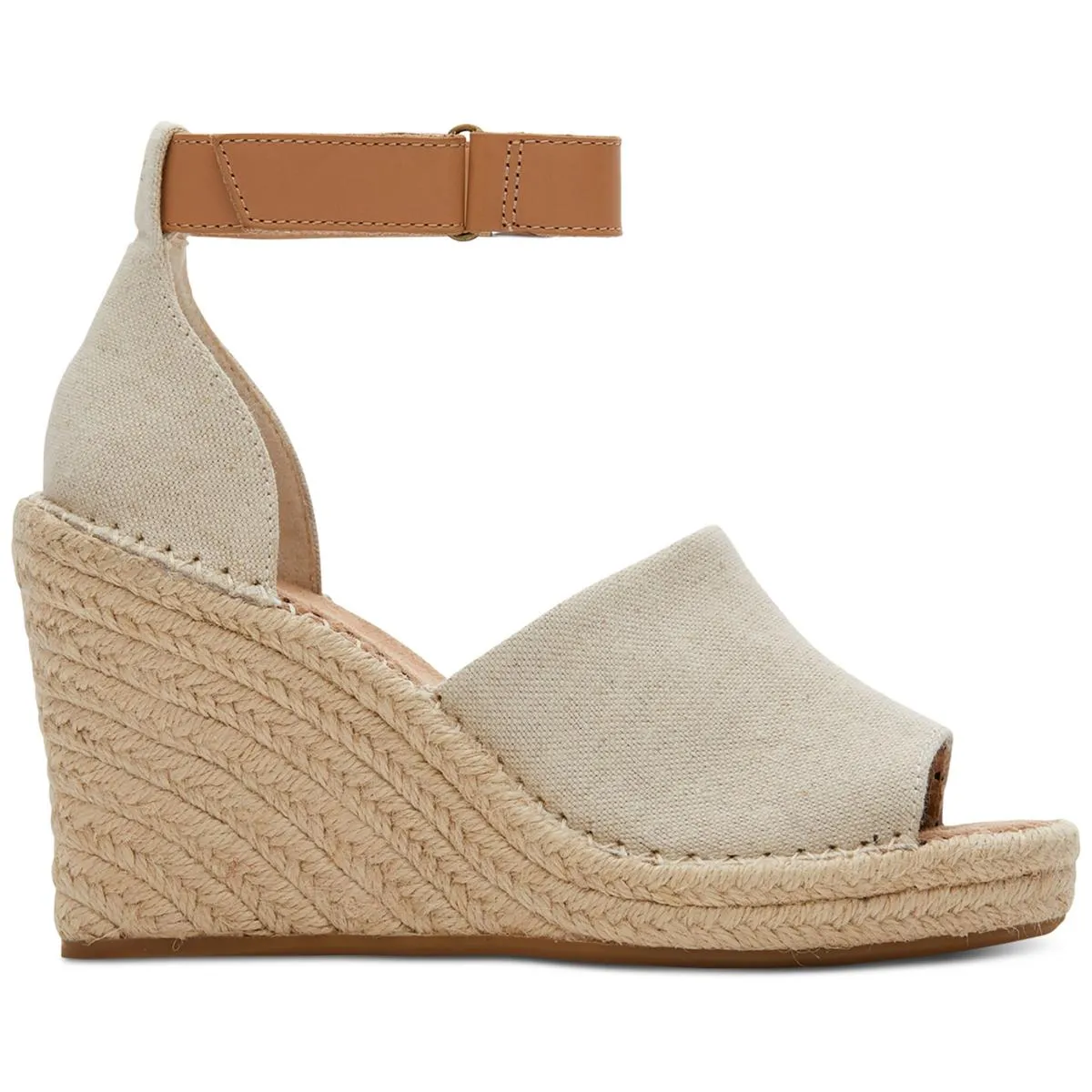 Marisol  Womens Ankle Strap Heeled Espadrilles