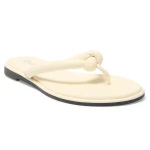 Maui Thongs in Bone Smooth