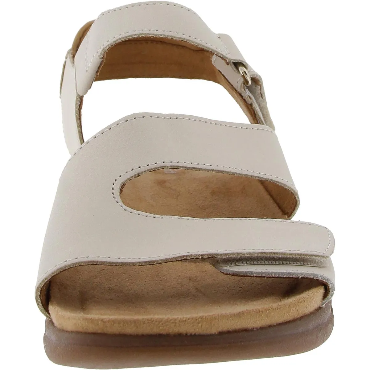 Mavey Womens Adjustable Leather Ankle Strap