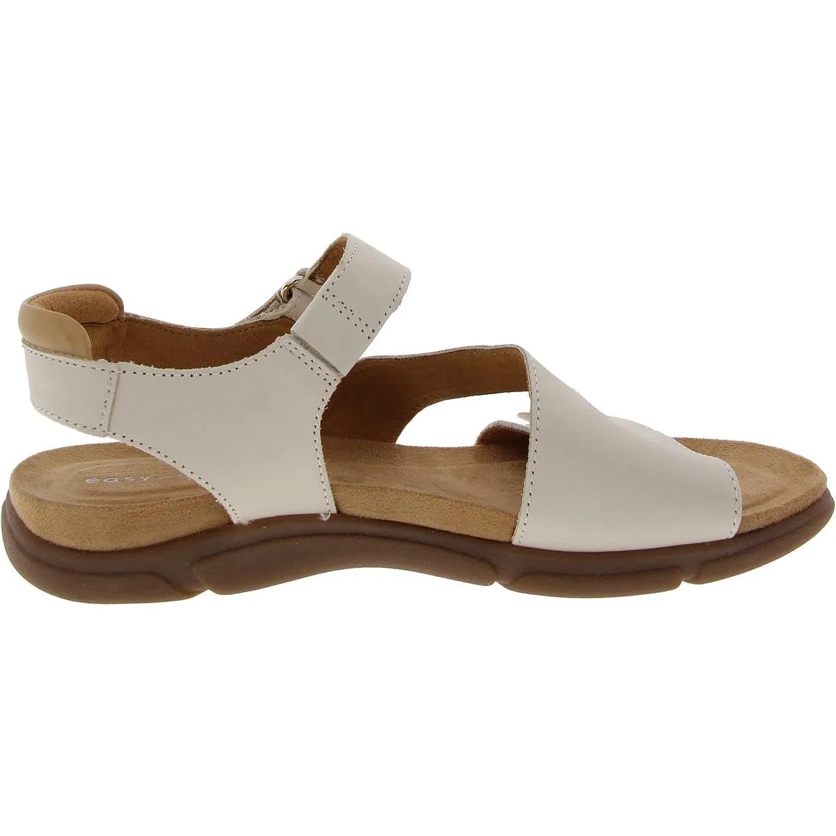 Mavey Womens Adjustable Leather Ankle Strap