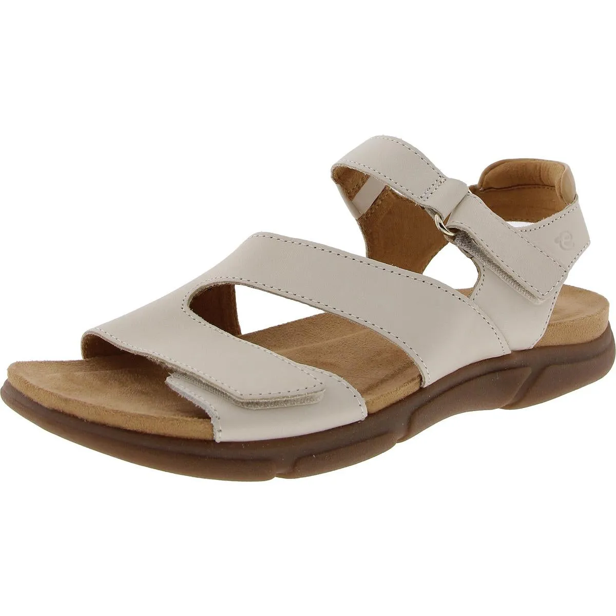 Mavey Womens Adjustable Leather Ankle Strap