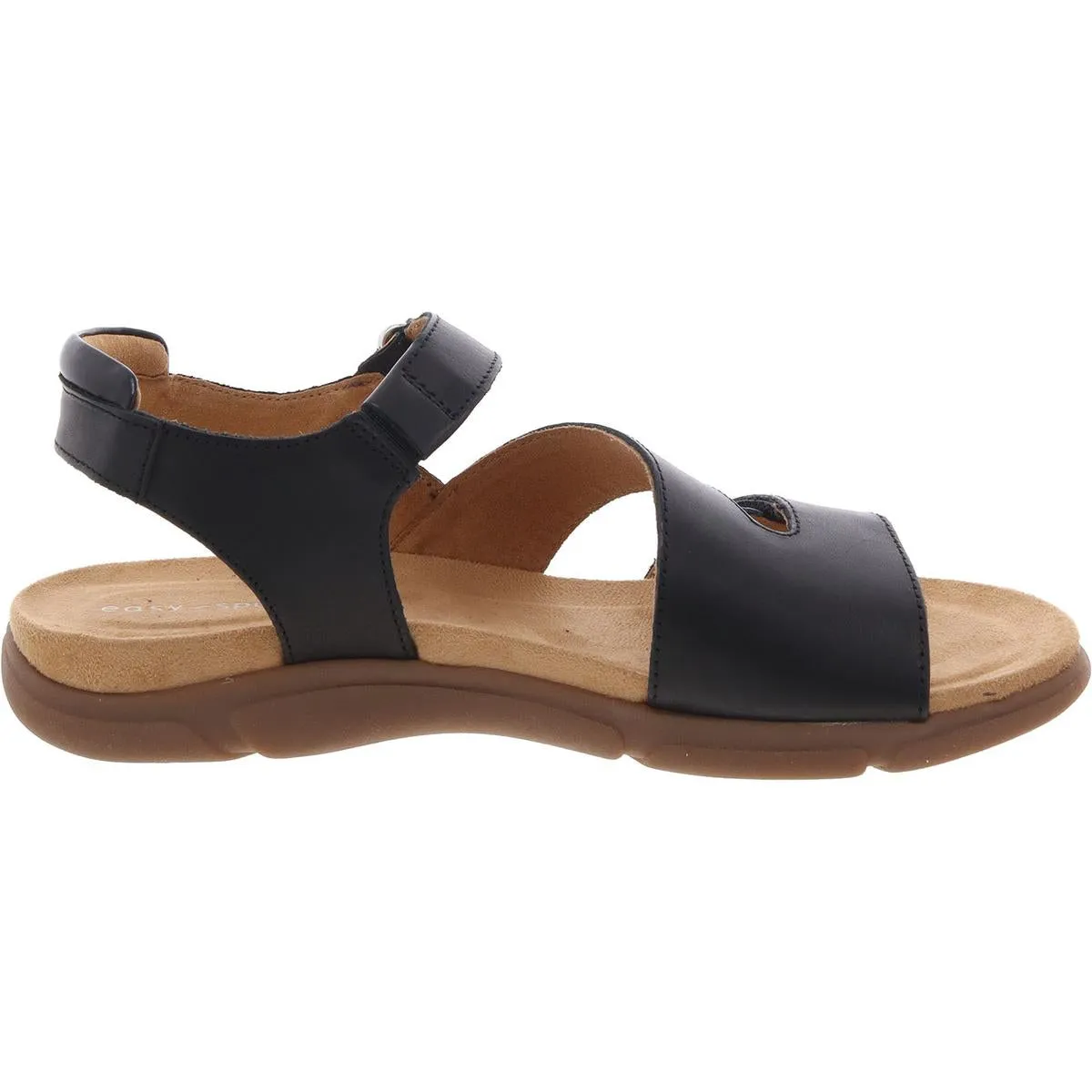 Mavey Womens Adjustable Leather Ankle Strap