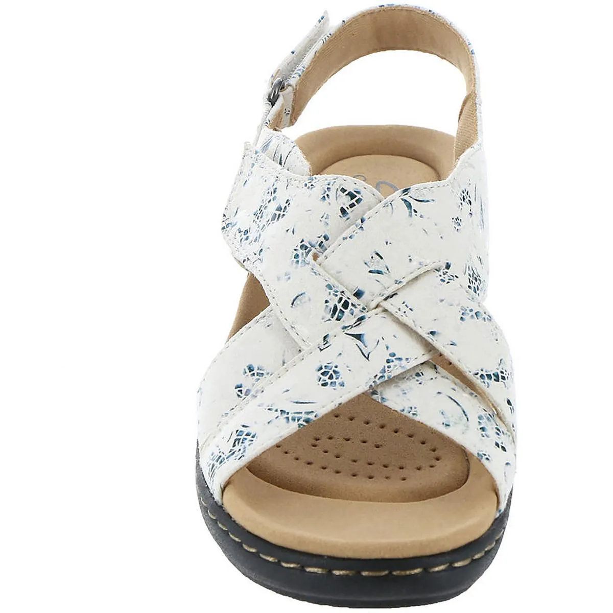 Merliah Echo Womens Cushioned Footbed Wedge Sandals