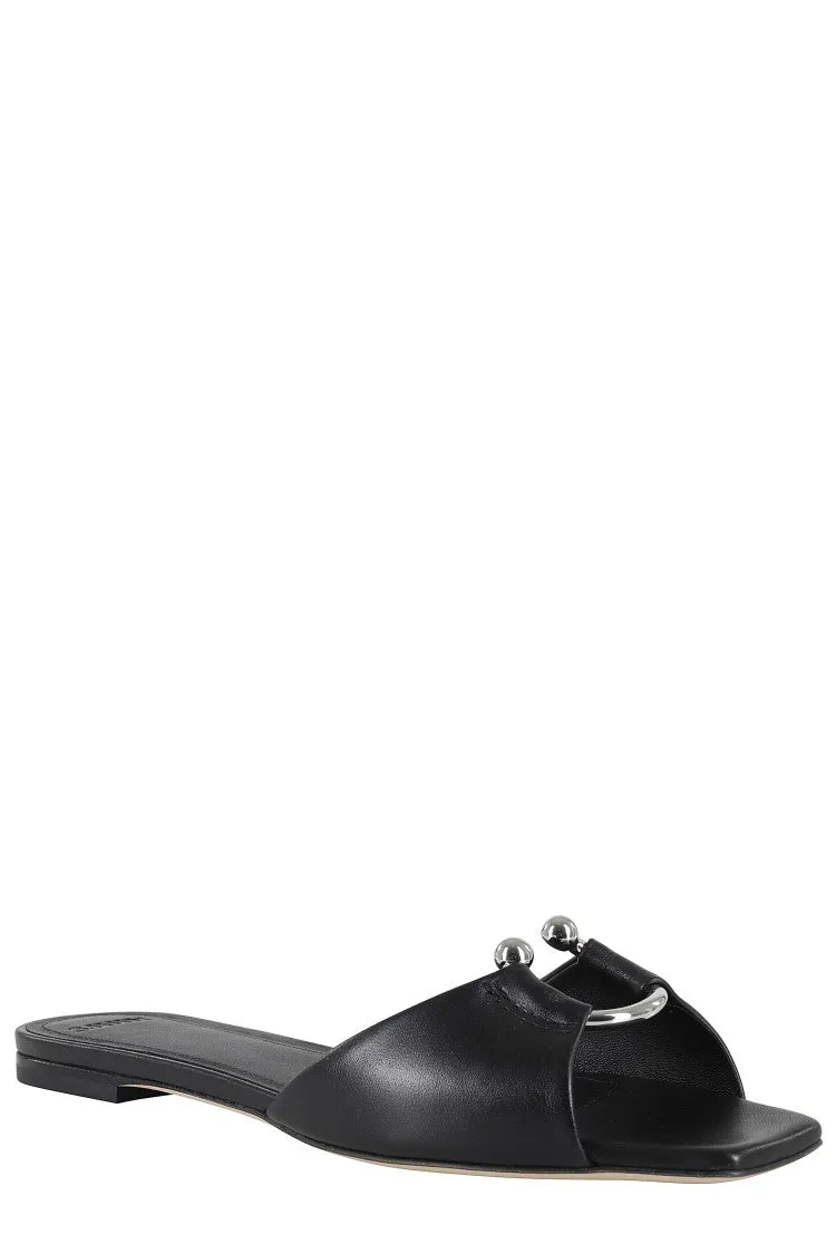 Milla Flat Sandal With Square Toe