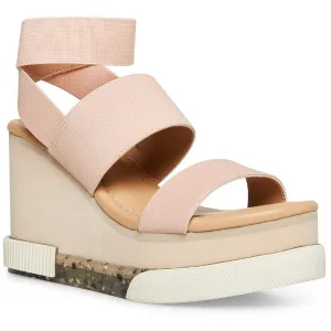 Miran Womens Stretch Slip On Wedge Sandals