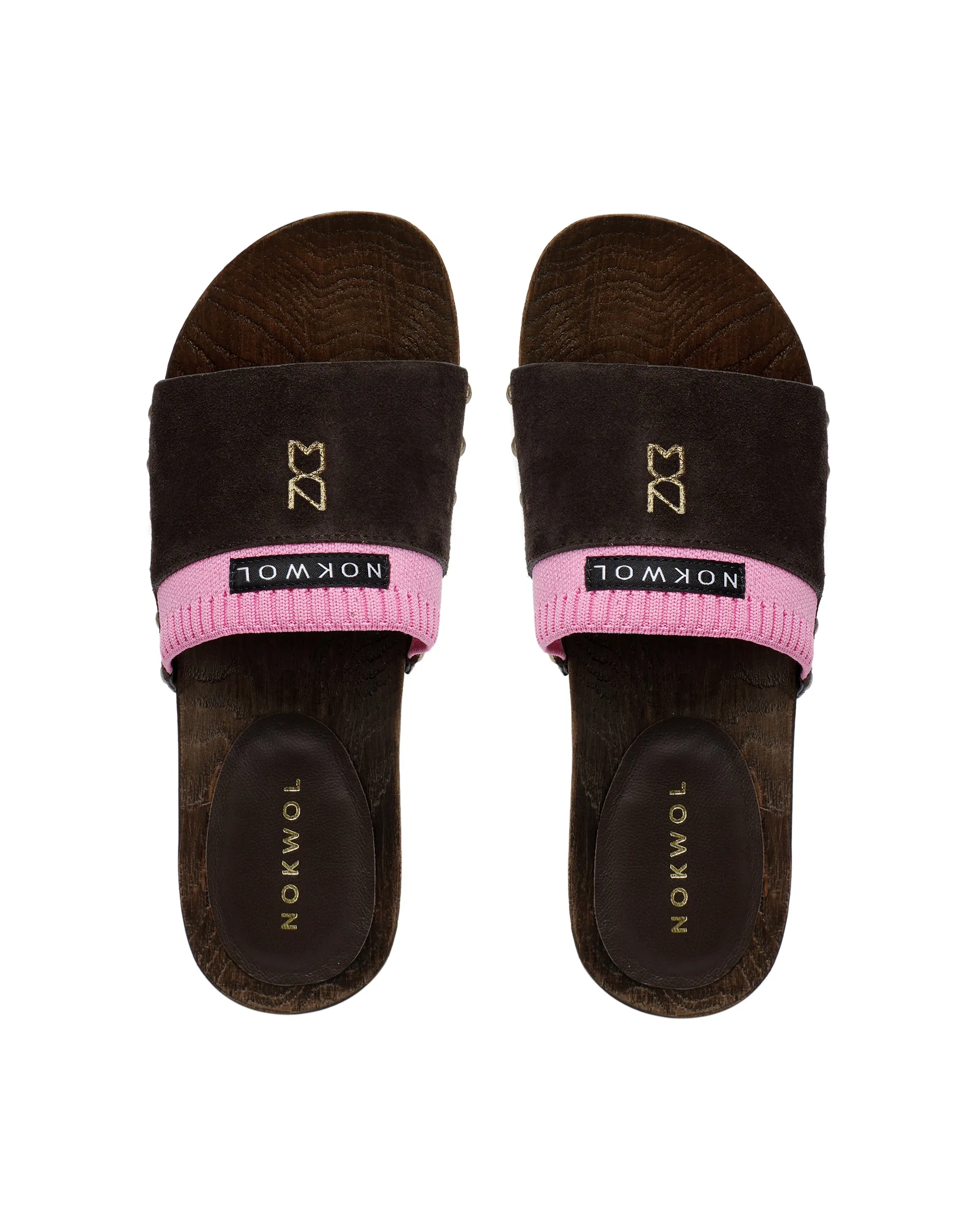 Miri Brown/Pink Suede