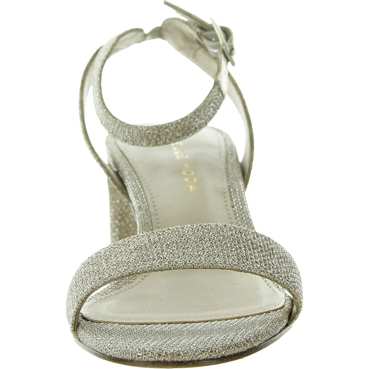 Moira 2 Womens Glitter Manmade Ankle Strap