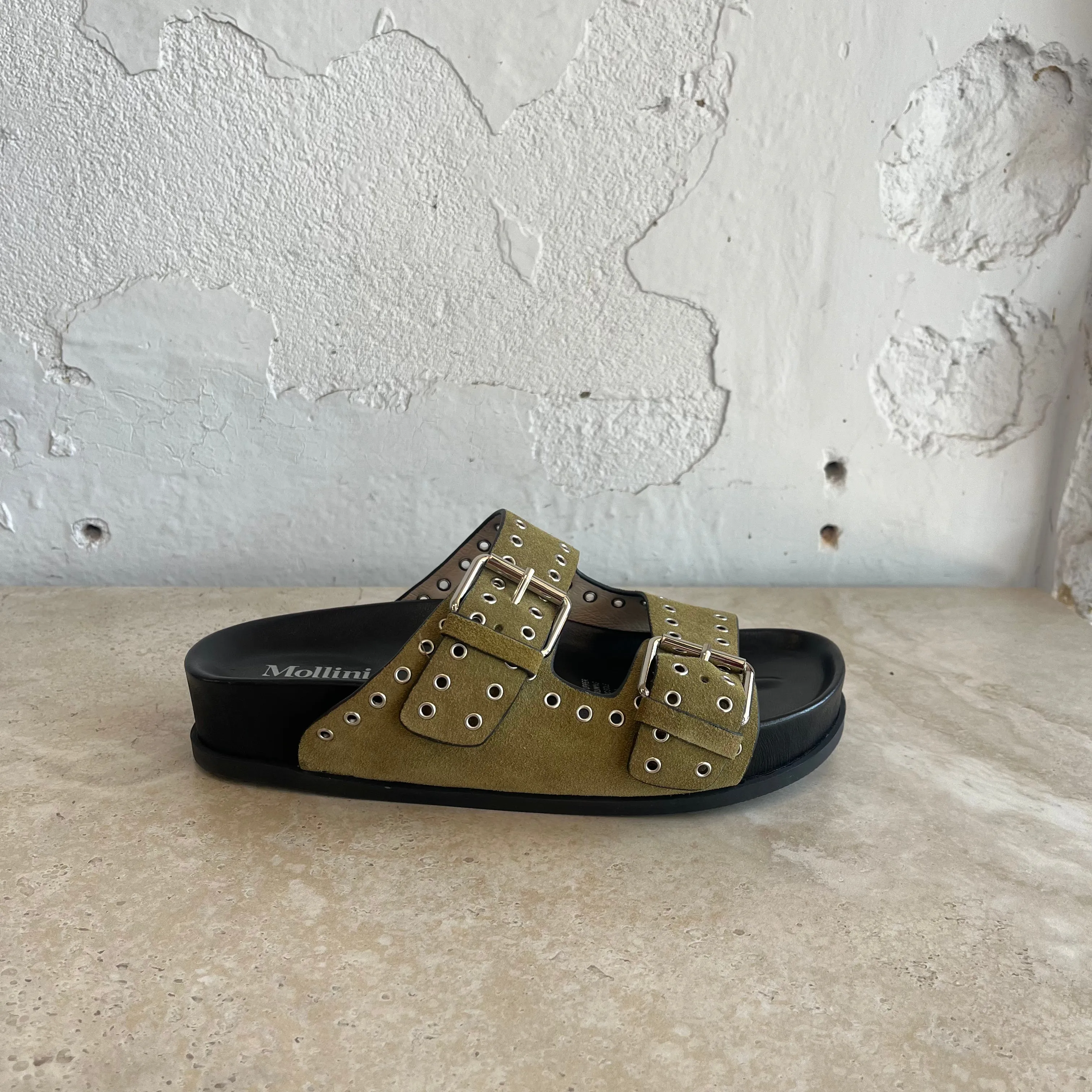 Mollini Ciana Khaki Suede