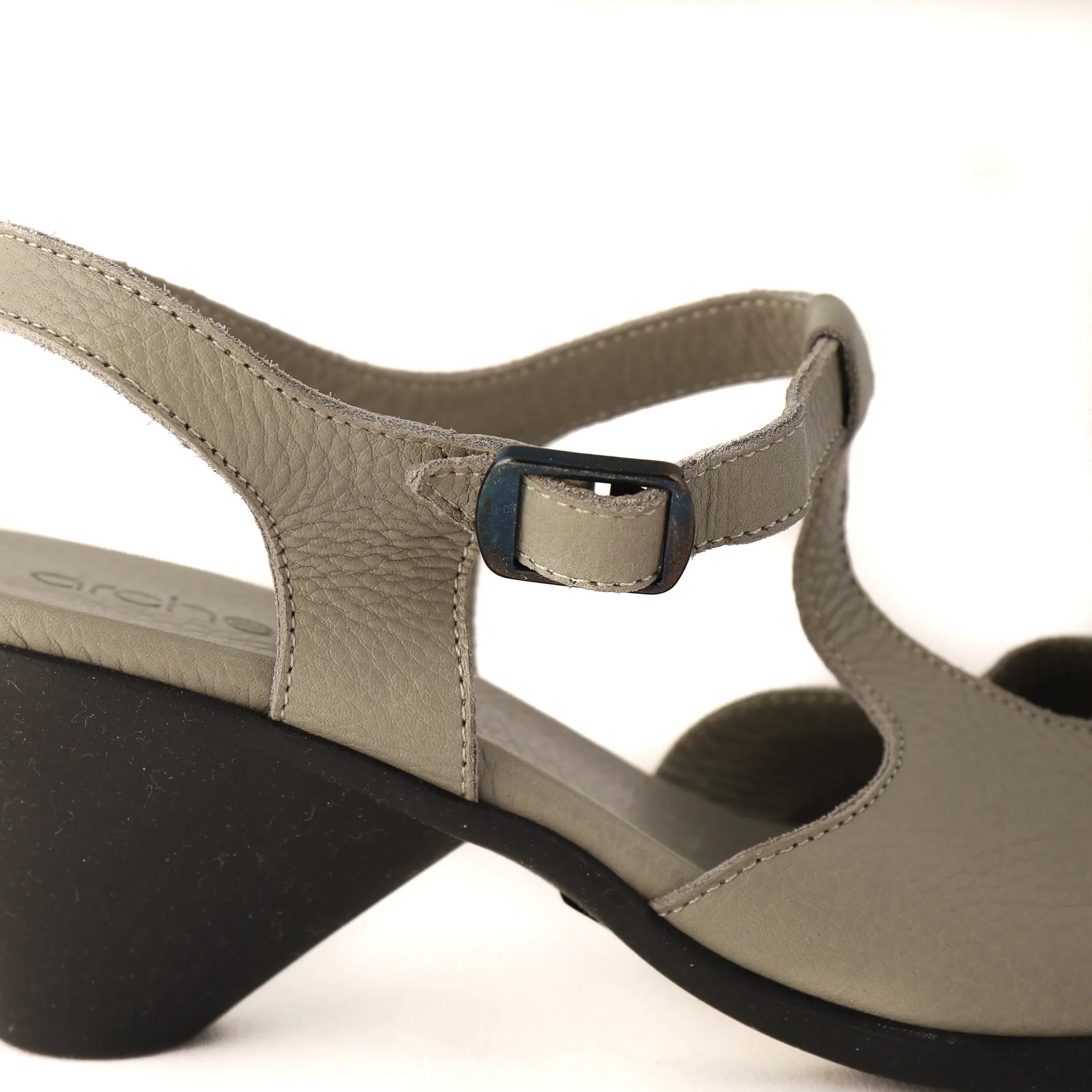 NAOKYA Grey Leather