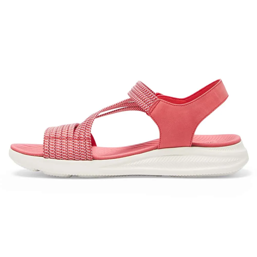 Neon Sandal in Red