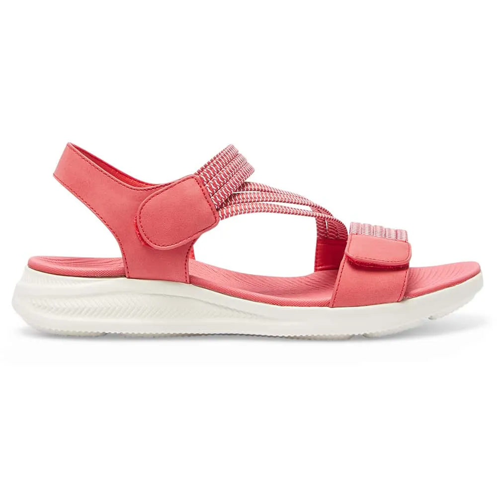 Neon Sandal in Red