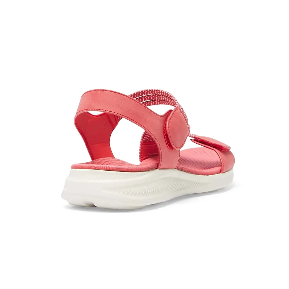 Neon Sandal in Red
