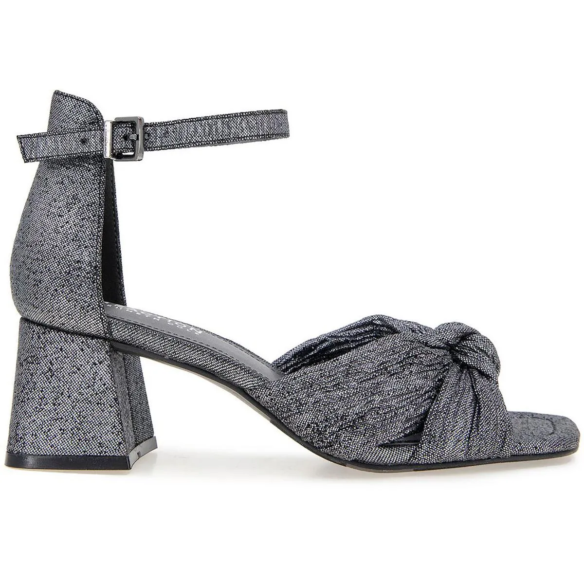 NESSA Womens Open Toe Square Toe Ankle Strap