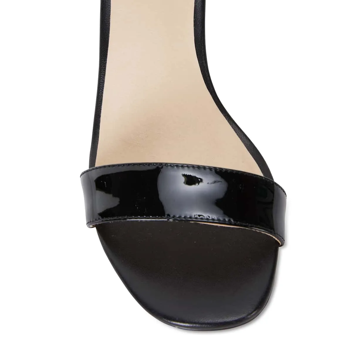 Nexus Heel in Black Patent