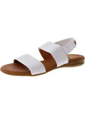 Nigella Womens Woven Manmade Slingback Sandals