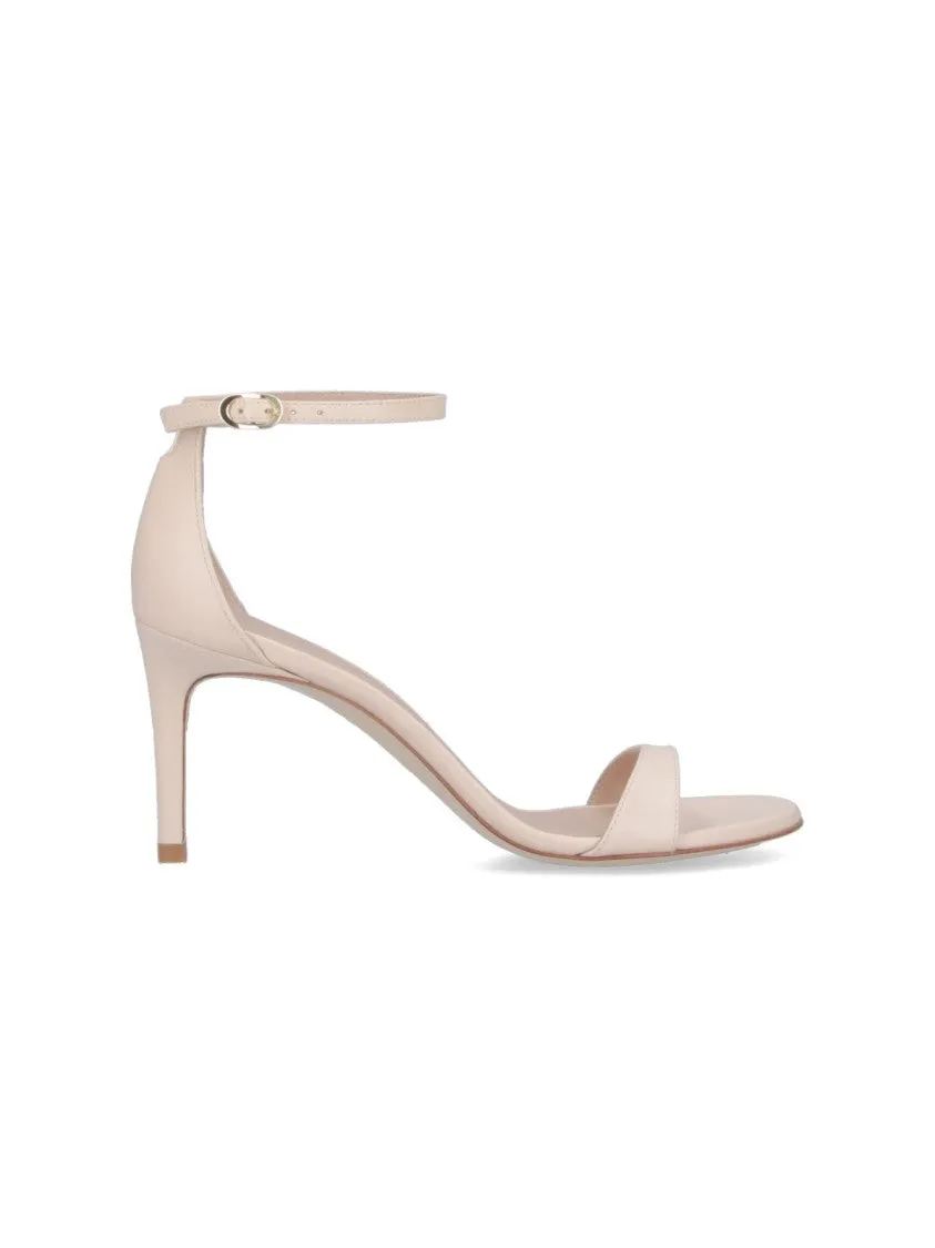 Nudist Ii 75" Slingback Sandals  Pink