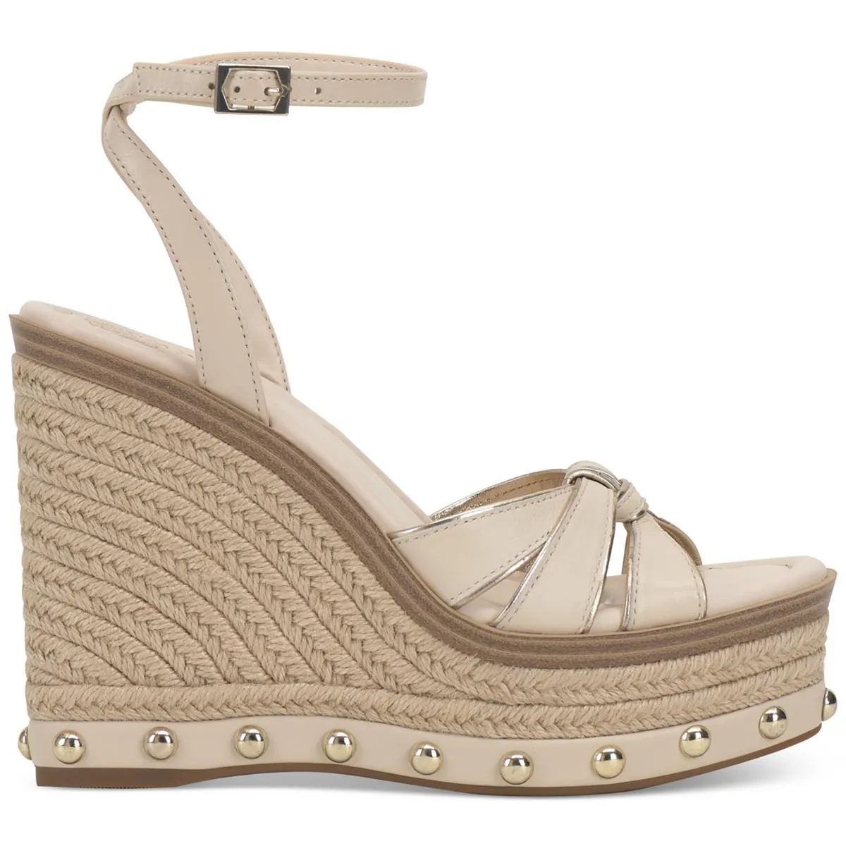 PARNESIA Womens Comfort Insole Manmade Platform Sandals