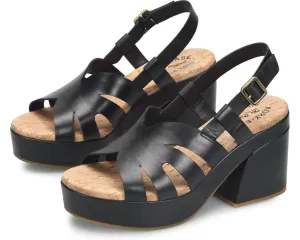 Paschal Platform Sandal In Black