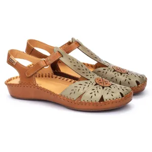 Pikolinos P. Vallarta Sage Leather Sandals (Women's)