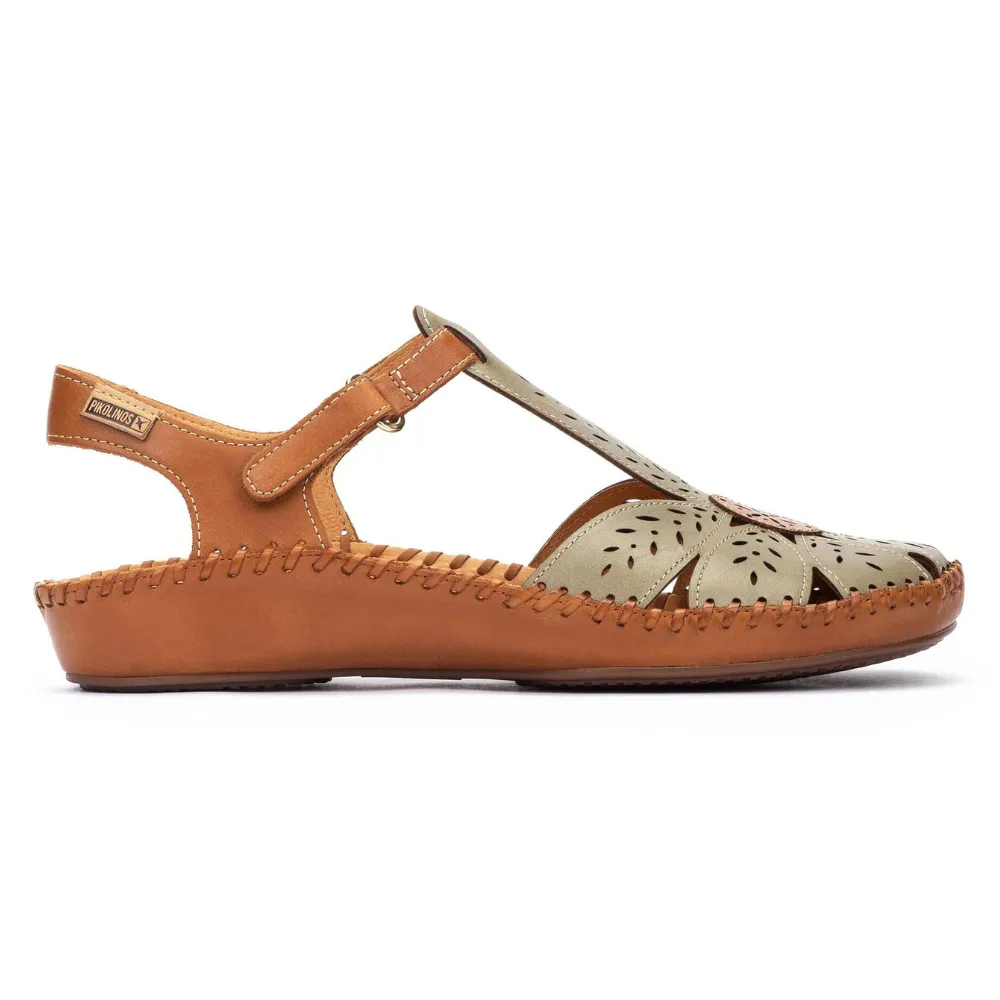 Pikolinos P. Vallarta Sage Leather Sandals (Women's)