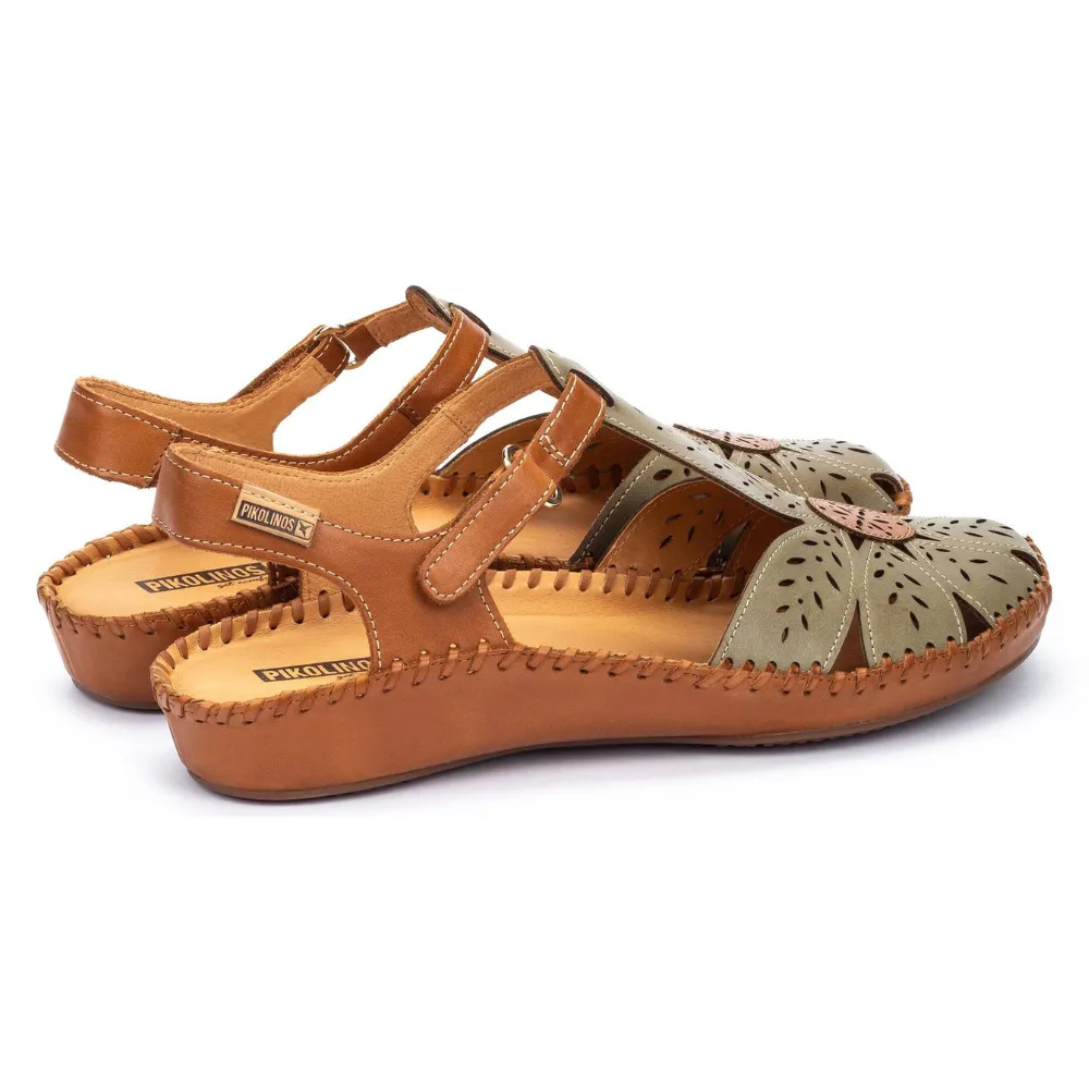 Pikolinos P. Vallarta Sage Leather Sandals (Women's)