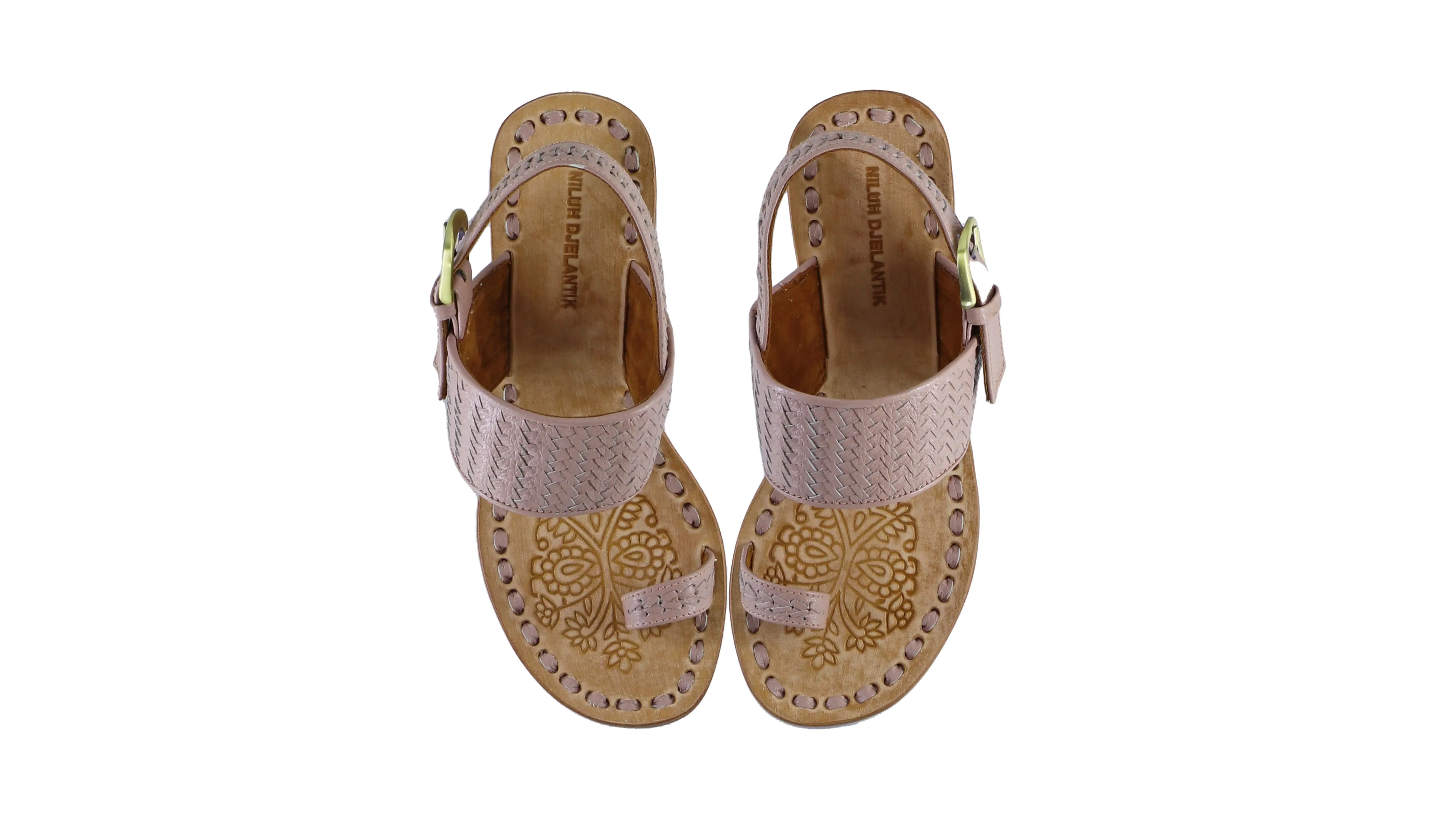 Prana 50mm Woven Wedge - Soft Pink BKK