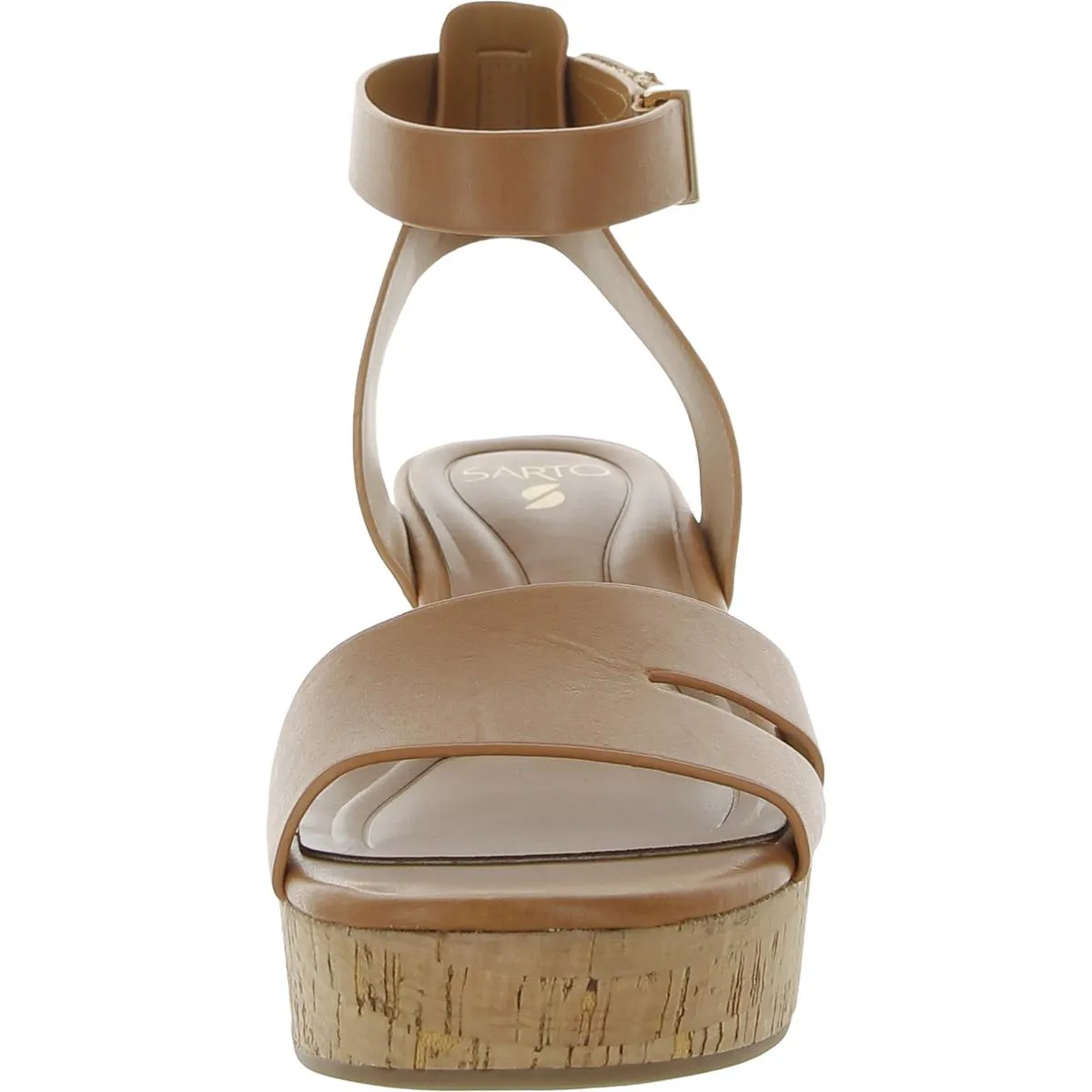 Primrose Womens Leather Strappy Platform Sandals