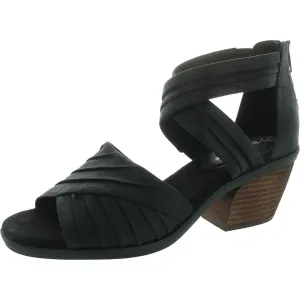 Quinnell Womens Zipper Manmade Block Heel