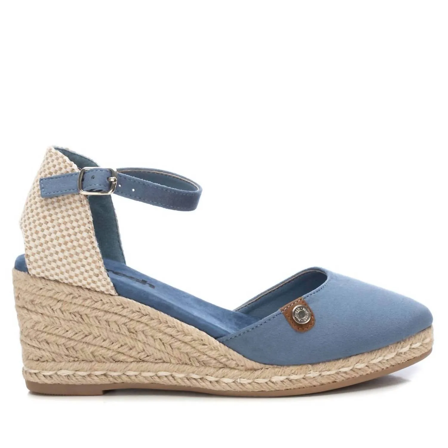 Refresh Women's Wedge Espadrille Sandals In Jeans