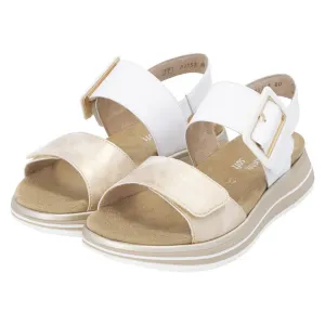 Remonte Jocelyn D1J53 White Leather Sandal (Women's)