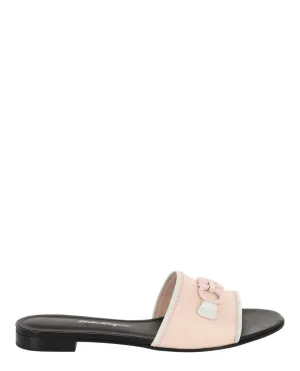 Rhodes Leather Slides
