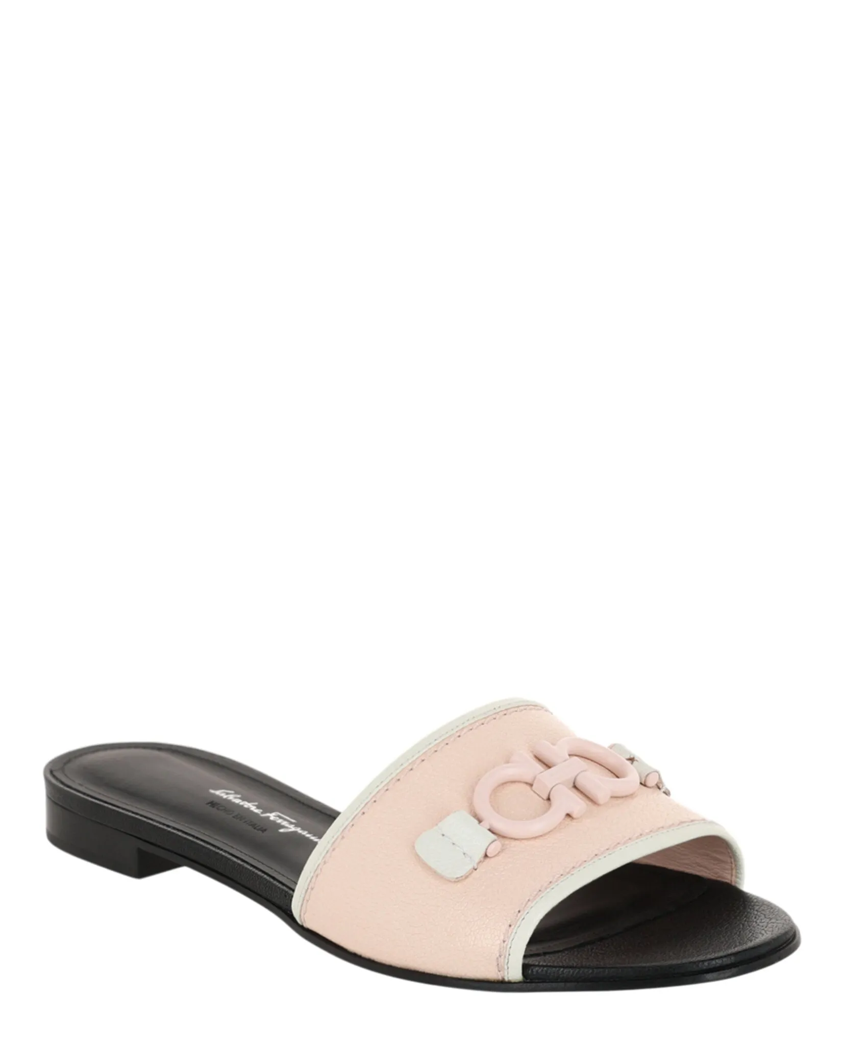 Rhodes Leather Slides