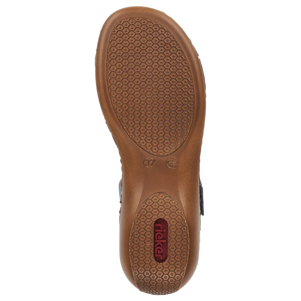 Rieker Regina C7 Adria Multi Leather Sandal (Women's)