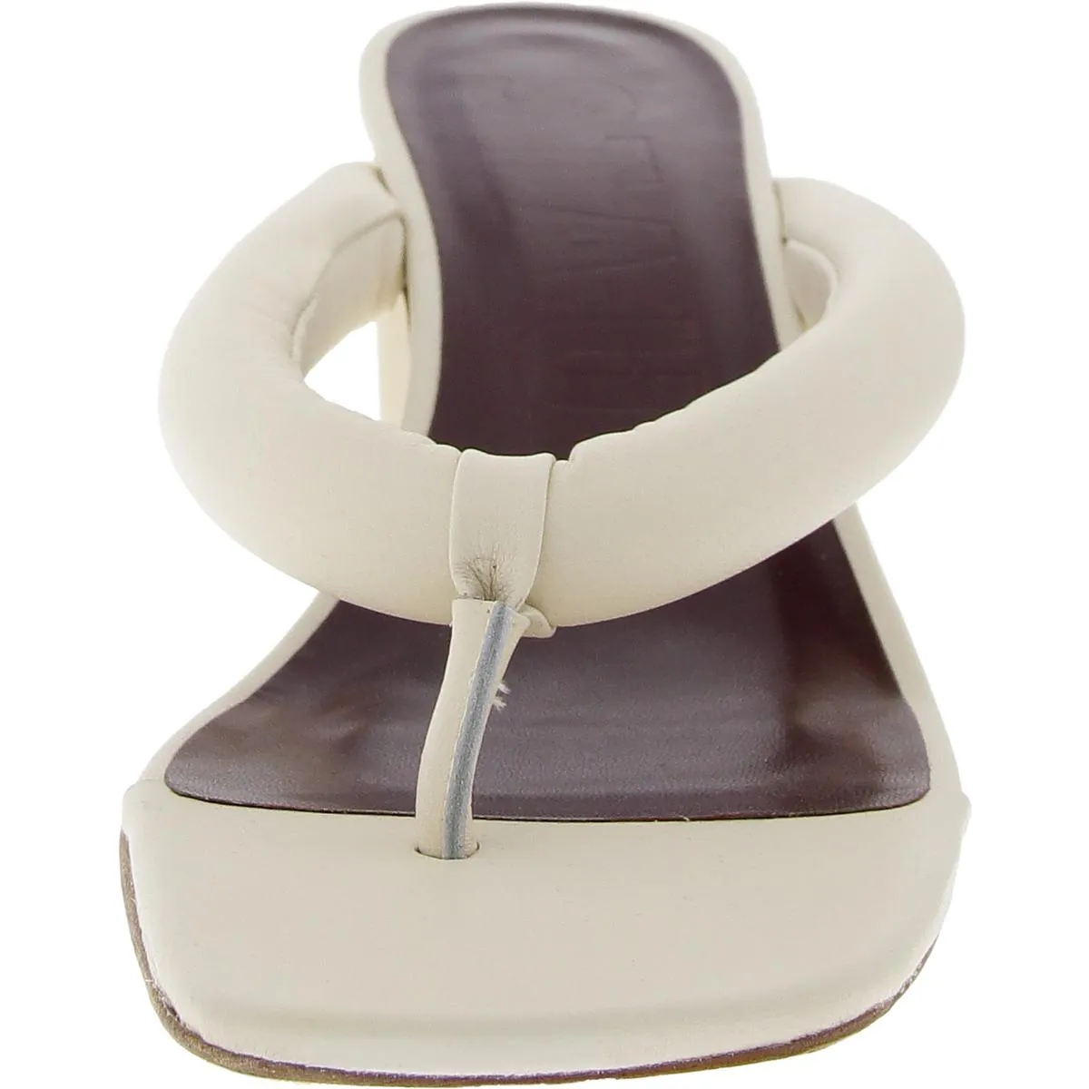 Rio Heel Womens Solid Leather Heels