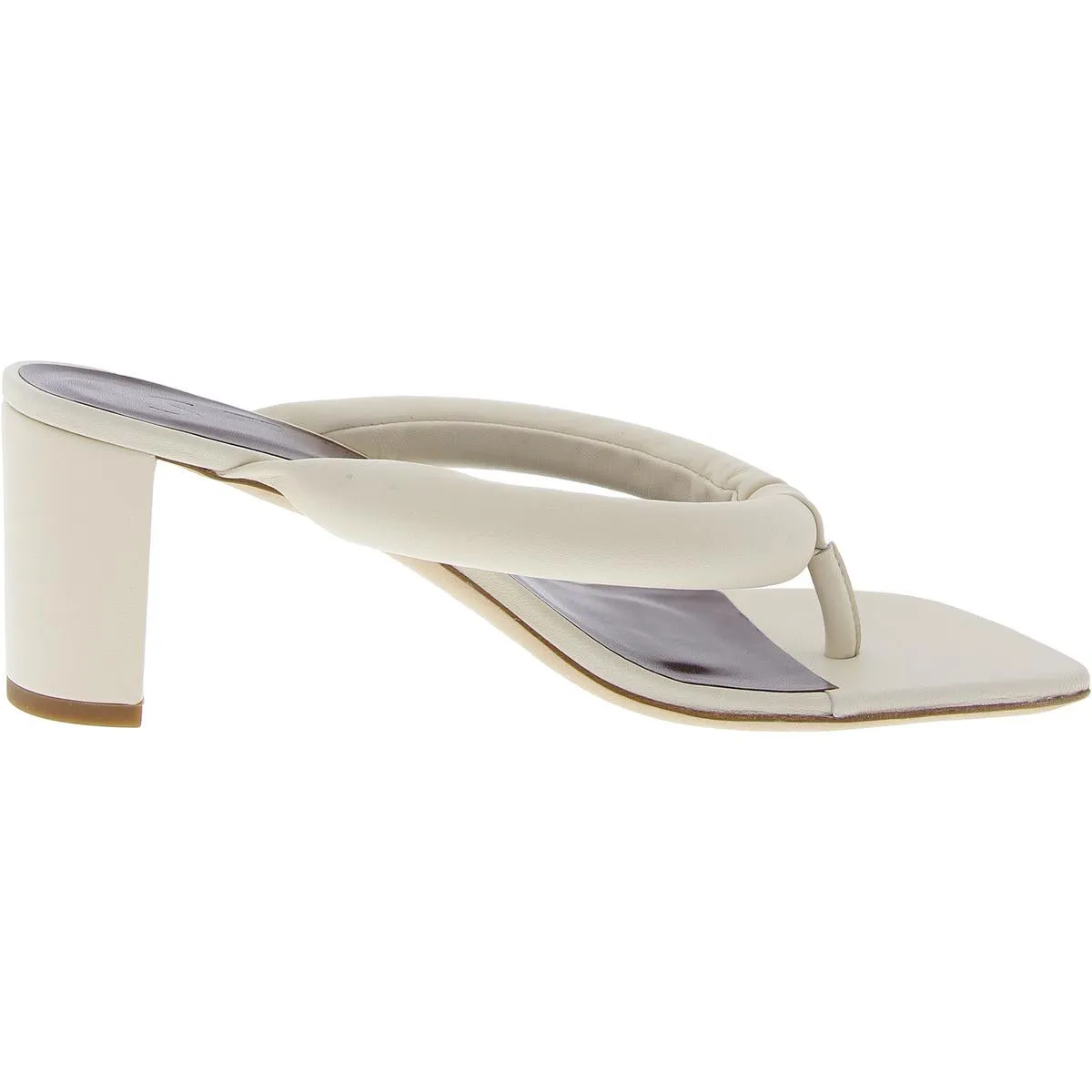 Rio Heel Womens Solid Leather Heels