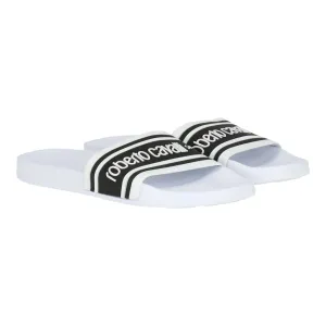Roberto Cavalli Women's White Sandal