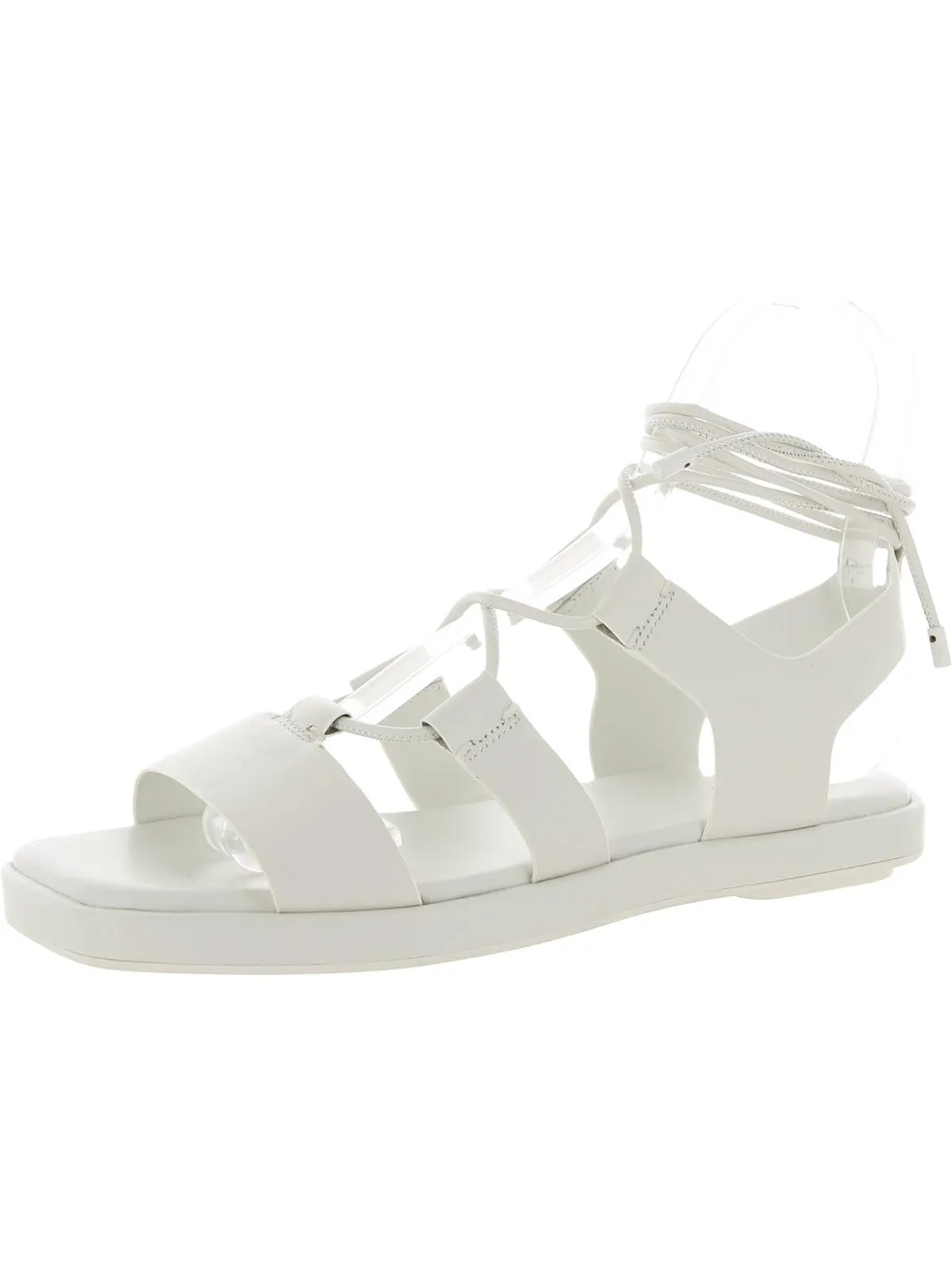 Rockwell Womens Leather Lace Up Gladiator Sandals