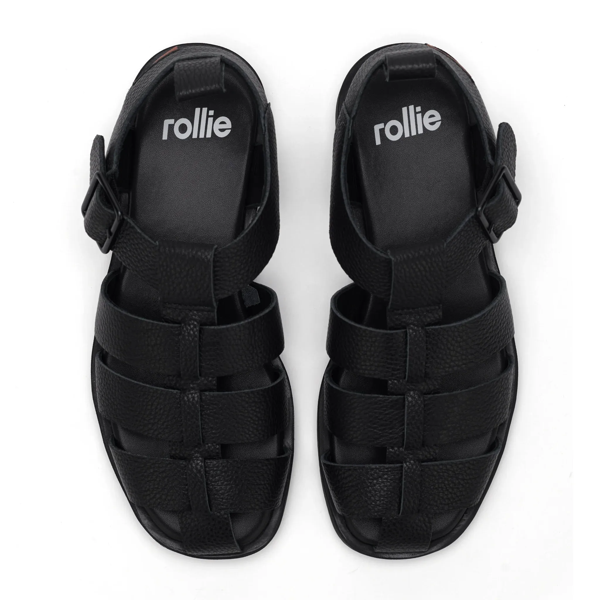 Rollie Fisherman Sandal All Black