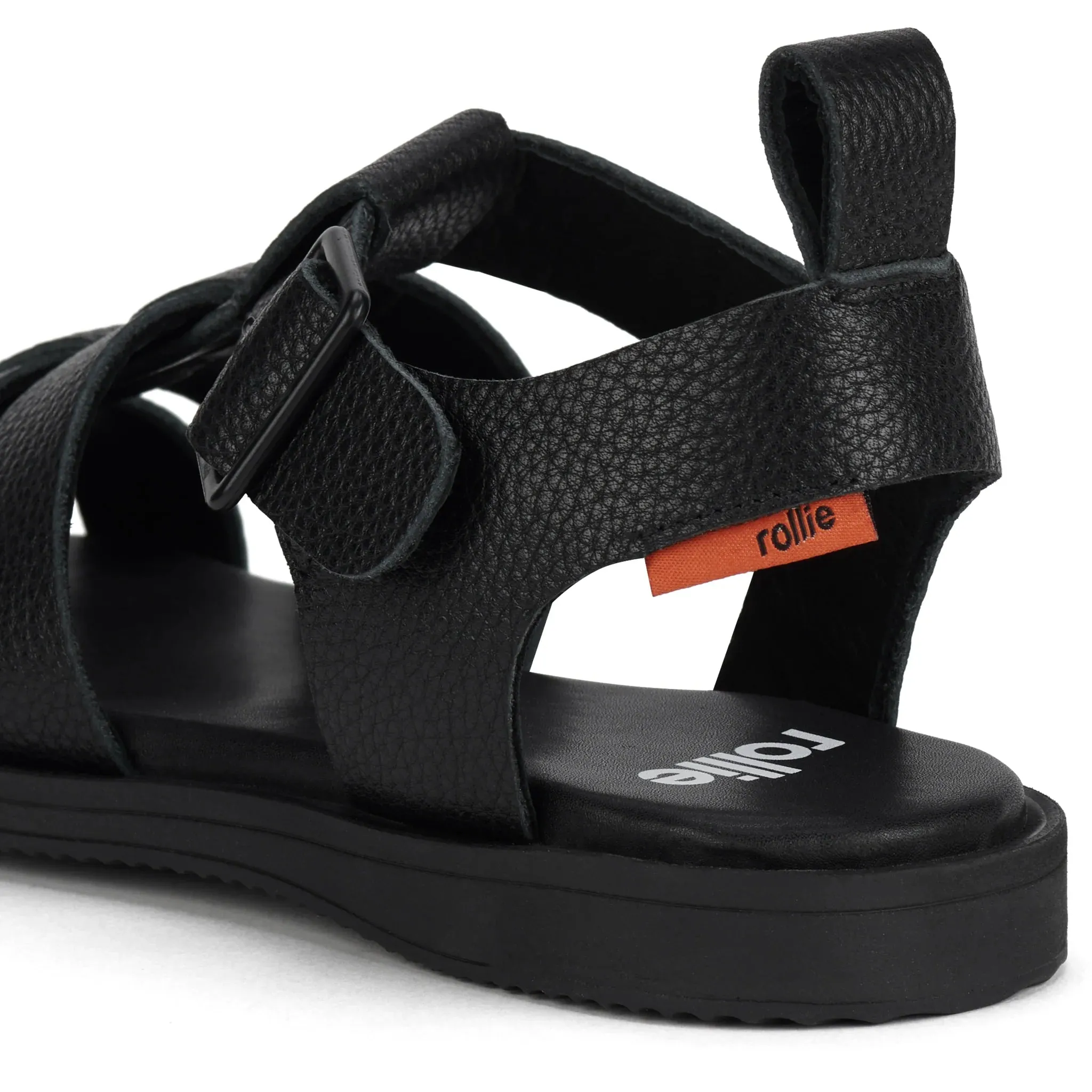 Rollie Fisherman Sandal All Black