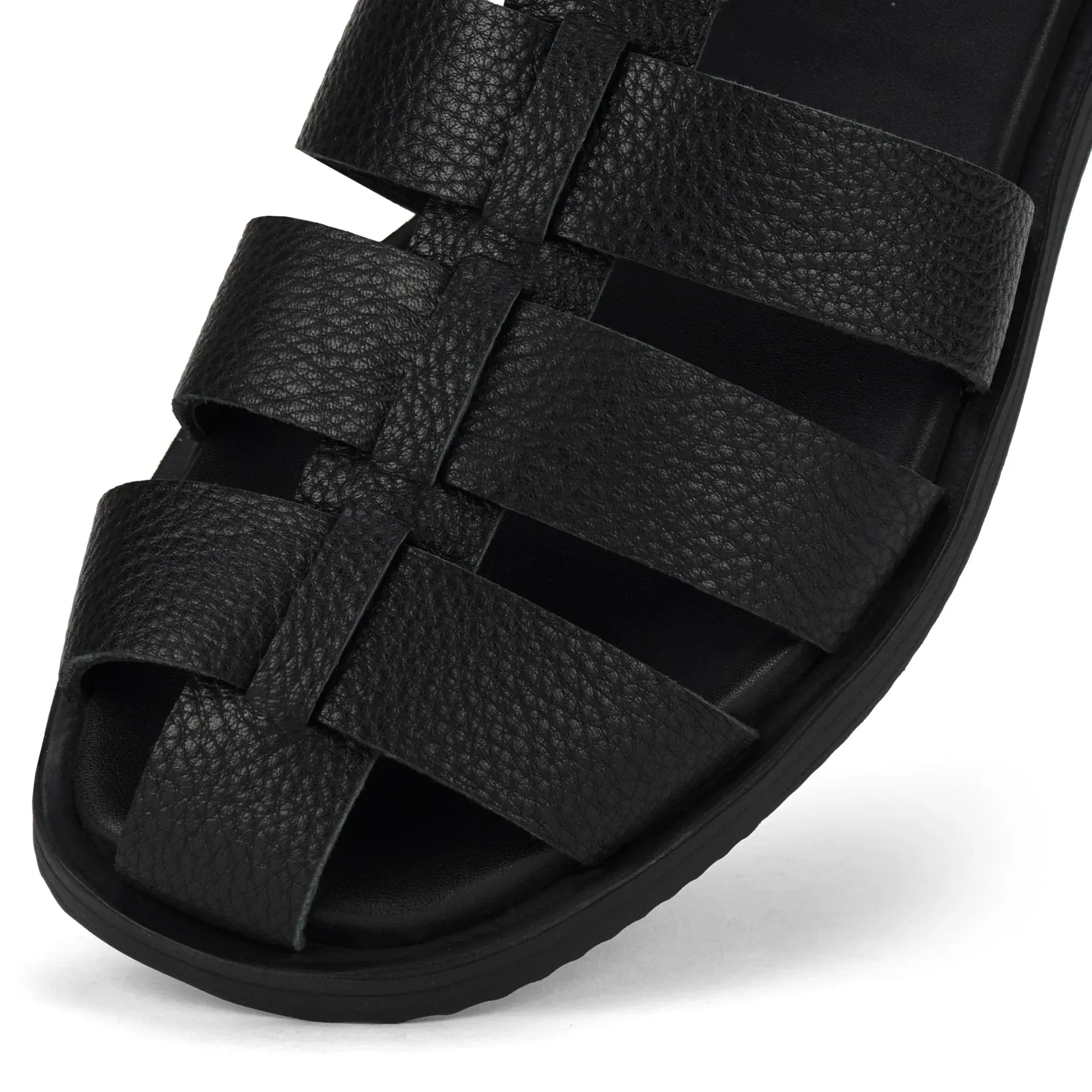 Rollie Fisherman Sandal All Black