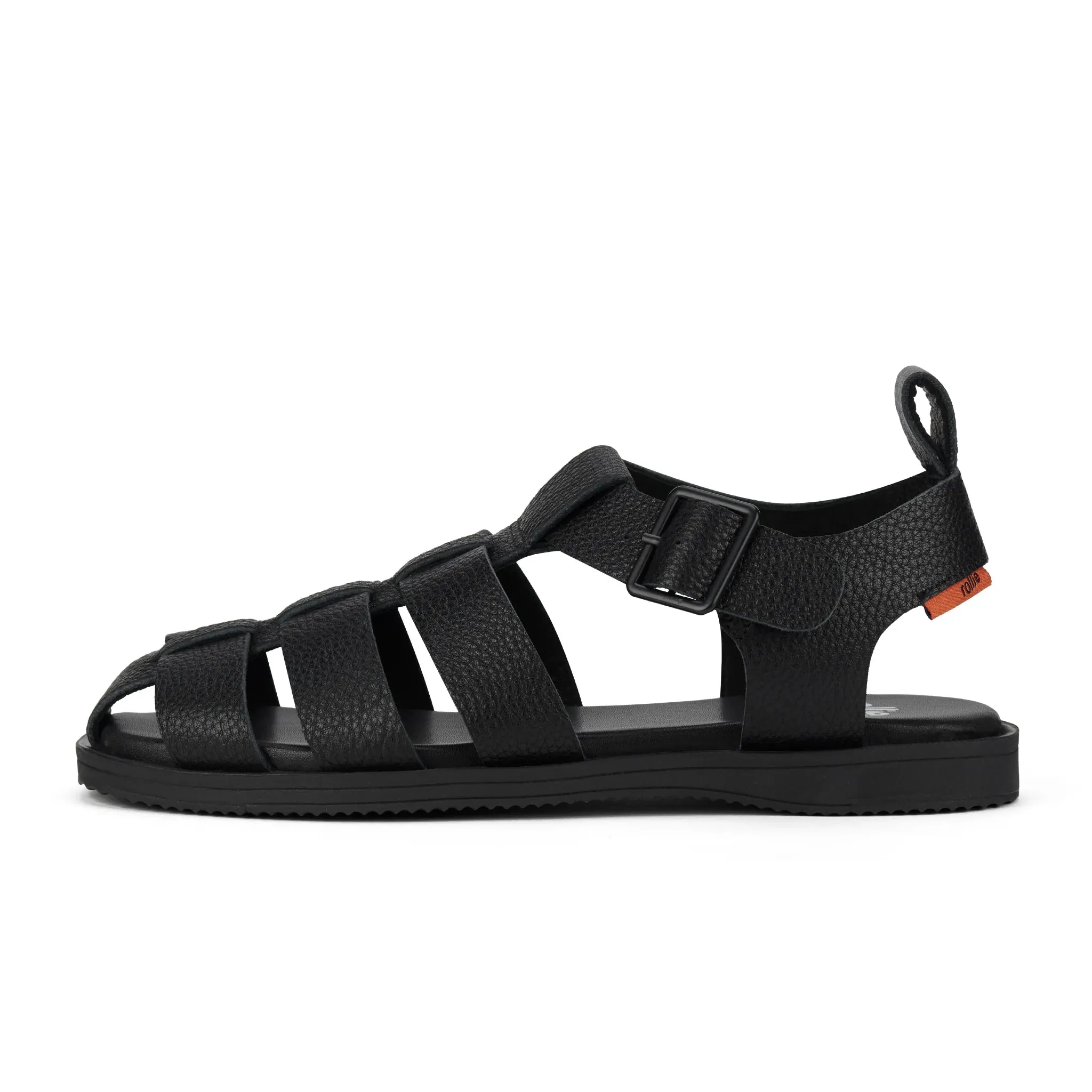 Rollie Fisherman Sandal All Black